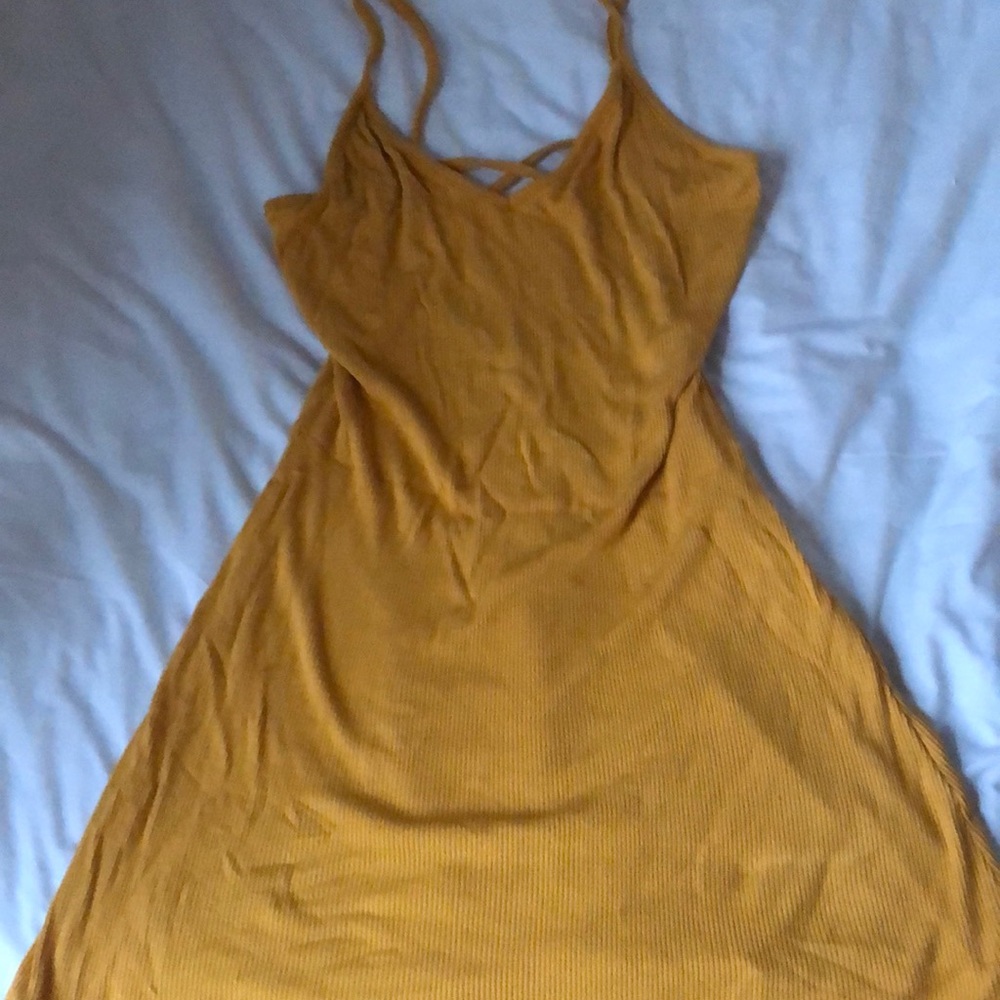 Forever 21 yellow sundress